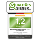 Wasserstoffperoxid Pfef. 3,5%  250ml stab.