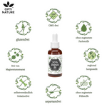 DMSO 20% - Lösung mit doppelt destillierten Wasser mit Echt-Glas-Pipette - 50ml