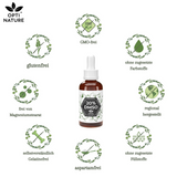 DMSO 20% - Lösung mit doppelt destillierten Wasser mit Echt-Glas-Pipette - 50ml