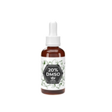 DMSO 20% - Lösung mit doppelt destillierten Wasser mit Echt-Glas-Pipette - 50ml